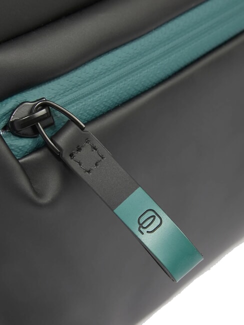 CORNER SPECIALE GOMMATO Bolsa repelente al agua negro - Bandoleras Hombre