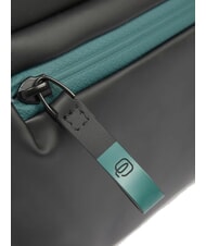 PIQUADRO CORNER SPECIALE GOMMATO Bolsa repelente al agua negro - Bandoleras Hombre - 4