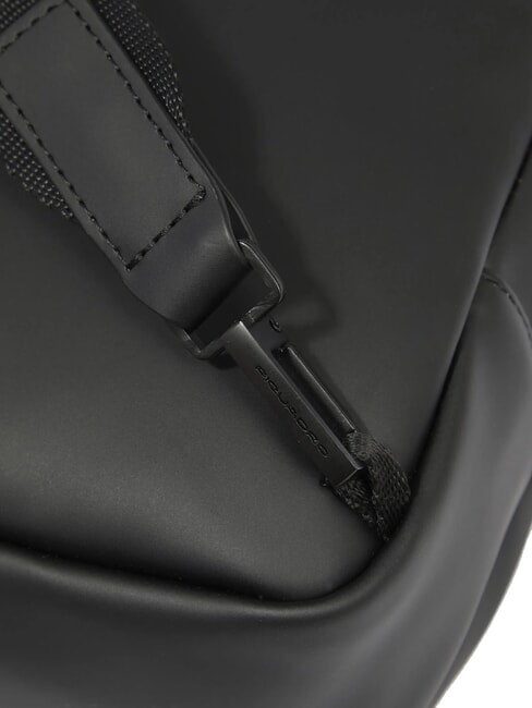 CORNER SPECIALE GOMMATO Bolsa repelente al agua negro - Bandoleras Hombre