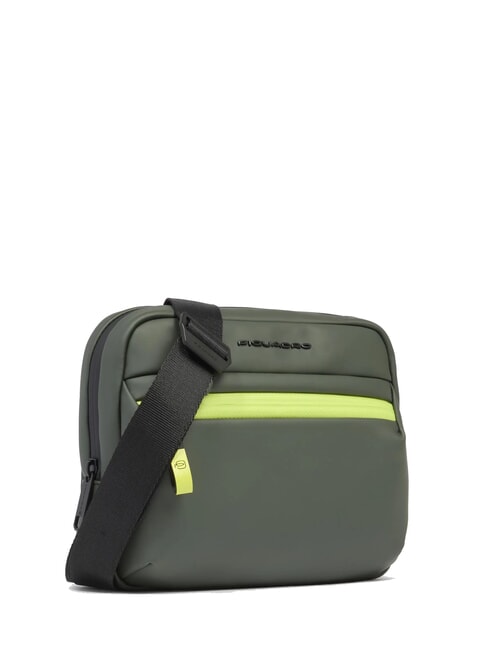 CORNER SPECIALE GOMMATO Bolsa repelente al agua VERDE - Bandoleras Hombre