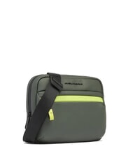 PIQUADRO CORNER SPECIALE GOMMATO Bolsa repelente al agua VERDE - Bandoleras Hombre - 2