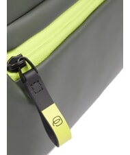 PIQUADRO CORNER SPECIALE GOMMATO Bolsa repelente al agua VERDE - Bandoleras Hombre - 4