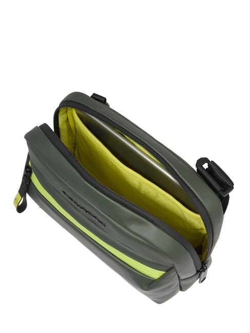 CORNER SPECIALE GOMMATO Bolsa repelente al agua VERDE - Bandoleras Hombre