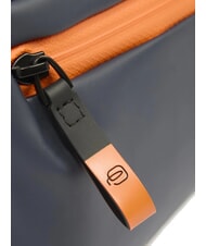 PIQUADRO CORNER SPECIALE GOMMATO Bolsa repelente al agua azul - Bandoleras Hombre - 4