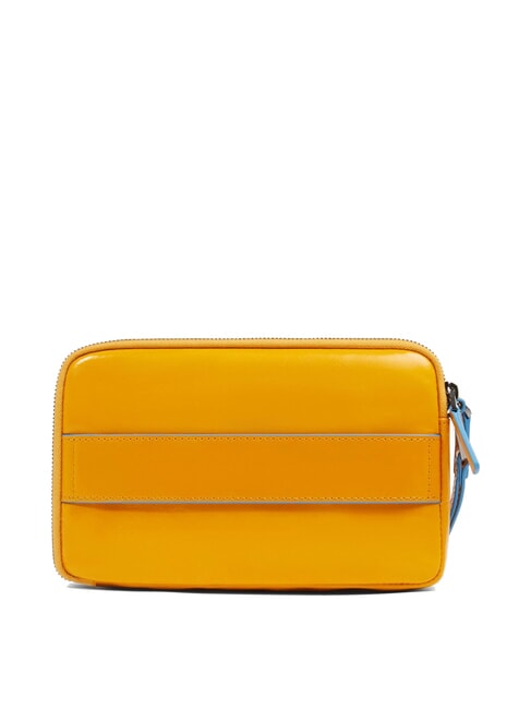 BLUE SQUARE Bolso de mano de piel para hombre amarillo - Fundas para tablet & Organizer