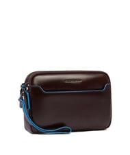PIQUADRO BLUE SQUARE Bolso de mano de piel para hombre CAOBA - Fundas para tablet & Organizer - 2