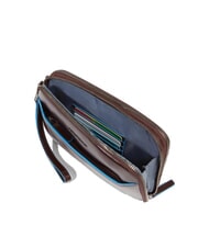 PIQUADRO BLUE SQUARE Bolso de mano de piel para hombre CAOBA - Fundas para tablet & Organizer - 4