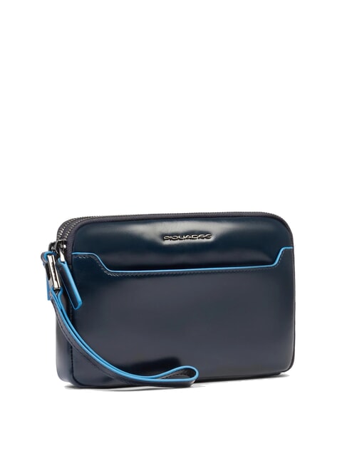 BLUE SQUARE Bolso de mano de piel para hombre azul - Fundas para tablet & Organizer