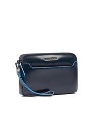 PIQUADRO BLUE SQUARE Bolso de mano de piel para hombre azul - Fundas para tablet & Organizer - 2