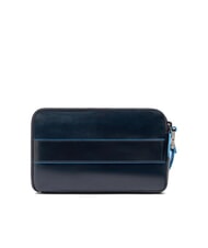 PIQUADRO BLUE SQUARE Bolso de mano de piel para hombre azul - Fundas para tablet & Organizer - 3