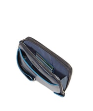 PIQUADRO BLUE SQUARE Bolso de mano de piel para hombre azul - Fundas para tablet & Organizer - 4