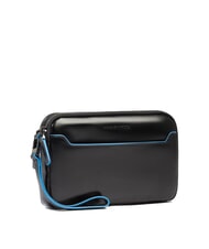 PIQUADRO BLUE SQUARE Bolso de mano de piel para hombre negro - Fundas para tablet & Organizer - 2