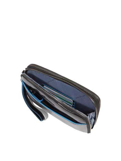 BLUE SQUARE Bolso de mano de piel para hombre negro - Fundas para tablet & Organizer
