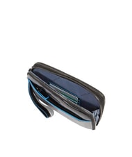 PIQUADRO BLUE SQUARE Bolso de mano de piel para hombre negro - Fundas para tablet & Organizer - 4