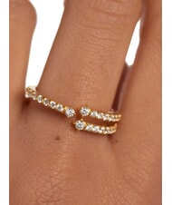 PDPAOLA THE NEW ESSENTIALS SISI Anillo de circonita bañado en oro oro - Anillos - 5