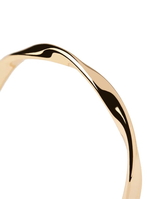 THE NEW ESSENTIALS SPIRAL Anillo chapado en oro oro - Anillos