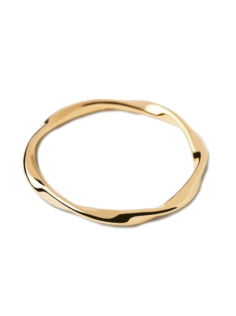 THE NEW ESSENTIALS SPIRAL Anillo chapado en oro oro - Anillos