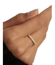 PDPAOLA THE NEW ESSENTIALS TIARA Anillo de circonita bañado en oro oro - Anillos - 3