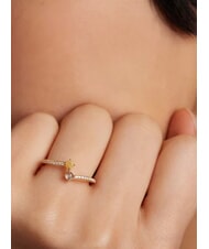 PDPAOLA JUNO Anillo de piedra bañado en oro oro - Anillos - 5