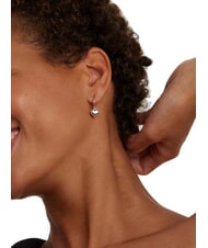 PDPAOLA L'ABSOLU ENGRAVE ME Pendientes de plata rodiada plata - Pendientes - 4