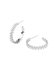 PDPAOLA THE NEW ESSENTIALS CROWN Pendientes de plata con circonitas plata - Pendientes - 2
