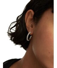 PDPAOLA THE NEW ESSENTIALS CROWN Pendientes de plata con circonitas plata - Pendientes - 3