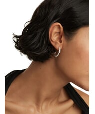 PDPAOLA THE NEW ESSENTIALS CROWN Pendientes de plata con circonitas plata - Pendientes - 4