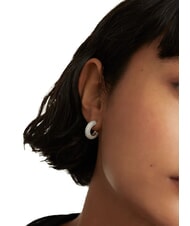 PDPAOLA THE NEW ESSENTIALS KING Pendientes de aro abovedados plata - Pendientes - 4
