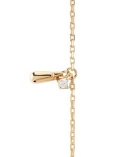 PDPAOLA THE NEW ESSENTIALS KIRA Pulsera de cadena con circonitas redondas y colgante de gota oro - Pulseras - 5