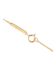 PDPAOLA COLOR GREEN FLEUR Collar colgante con circonitas y garras oro - Collares - 5