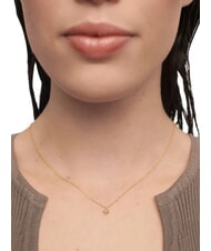 PDPAOLA COLOR GREY FLEUR Collar colgante con circonitas y garras oro - Collares - 3