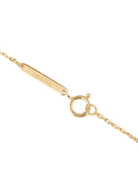 COLOR GREY FLEUR Collar colgante con circonitas y garras oro - Collares