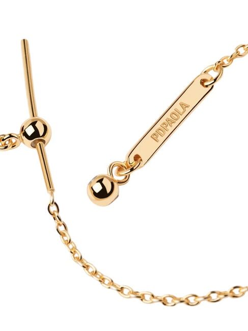   Pulsera ba&ntilde;ada en oro con charms  oro - Pulseras