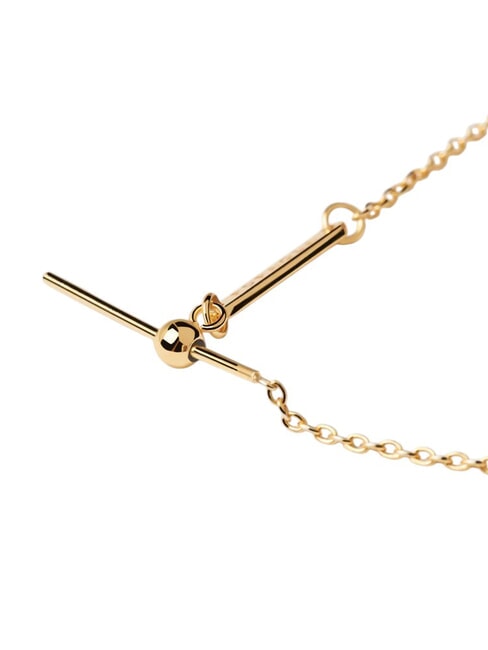   Pulsera ba&ntilde;ada en oro con charms  oro - Pulseras