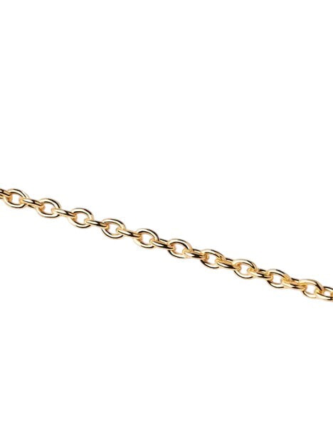   Pulsera ba&ntilde;ada en oro con charms  oro - Pulseras