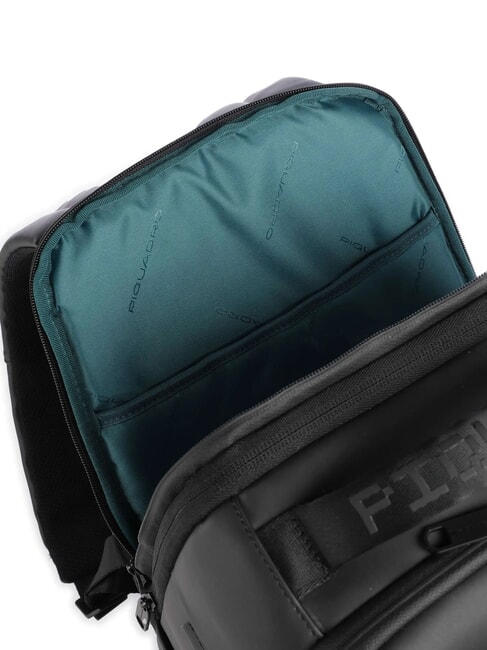 CORNER SPECIALE GOMMATO  Mochila para portátil de 14", expandible negro - Mochilas para portátil