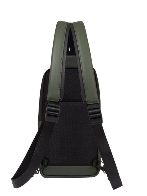 CORNER SPECIALE GOMMATO  Mochila de un hombro VERDE - Mochilas para portátil