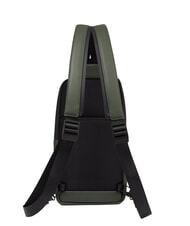 PIQUADRO CORNER SPECIALE GOMMATO  Mochila de un hombro VERDE - Mochilas para portátil - 4