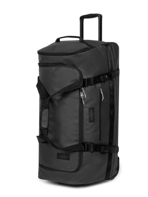 DUFFEL PACK WHEEL M Bolsa de lona mediana con ruedas y repelente al agua lona negra2 - Trolley Semirr&iacute;gidos