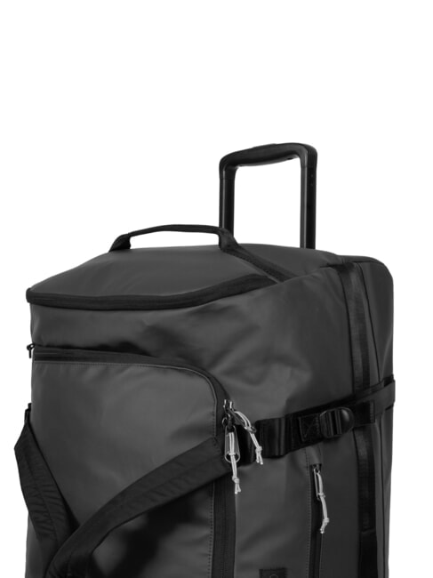 DUFFEL PACK WHEEL M Bolsa de lona mediana con ruedas y repelente al agua lona negra2 - Trolley Semirr&iacute;gidos