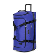 EASTPAK DUFFEL PACK WHEEL M Bolsa de lona mediana con ruedas y repelente al agua lona azul - Trolley Semirrígidos - 4