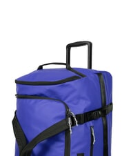 EASTPAK DUFFEL PACK WHEEL M Bolsa de lona mediana con ruedas y repelente al agua lona azul - Trolley Semirrígidos - 5