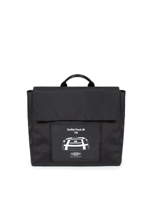 DUFFEL PACK S Mochila de viaje pequeña y bolsa de lona lona negra2 - Bolsas de viaje