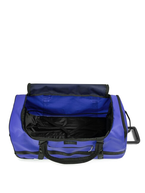DUFFEL PACK WHEEL L Bolsa de lona grande con ruedas y repelente al agua lona azul - Trolley Semirrígidos
