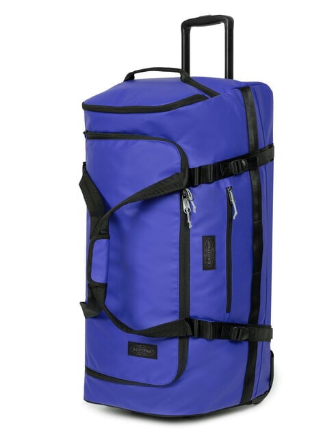 DUFFEL PACK WHEEL L Bolsa de lona grande con ruedas y repelente al agua lona azul - Trolley Semirrígidos