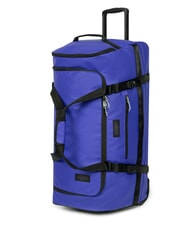 EASTPAK DUFFEL PACK WHEEL L Bolsa de lona grande con ruedas y repelente al agua lona azul - Trolley Semirrígidos - 4