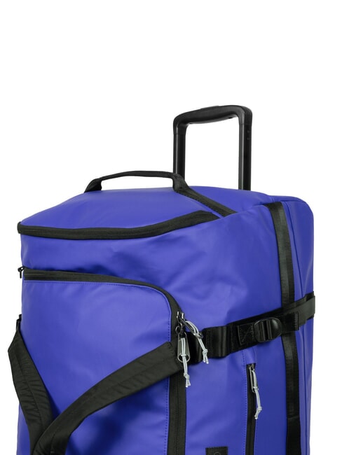 DUFFEL PACK WHEEL L Bolsa de lona grande con ruedas y repelente al agua lona azul - Trolley Semirrígidos