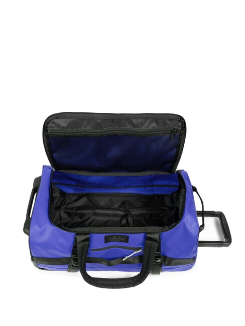 DUFFEL PACK WHEEL S Bolsa de lona pequeña con ruedas y repelente al agua lona azul - Equipaje de mano