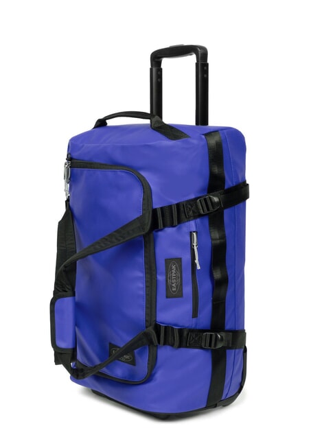 DUFFEL PACK WHEEL S Bolsa de lona pequeña con ruedas y repelente al agua lona azul - Equipaje de mano