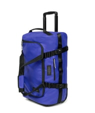 EASTPAK DUFFEL PACK WHEEL S Bolsa de lona pequeña con ruedas y repelente al agua lona azul - Equipaje de mano - 4
